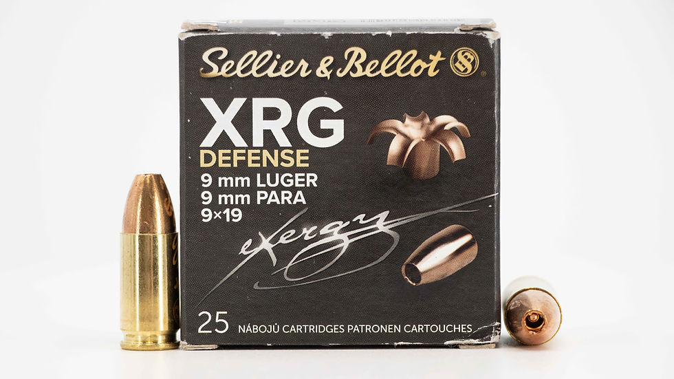 Patron Special: Sellier & Bellot XRG 100gr 9mm