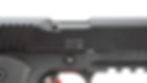 That's not the camera angle, the ejection port is simply sized for a .22 LR on the Hammerli Forge H1