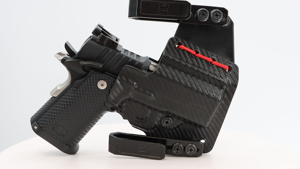 It's the Guardian Conference, not USPSA Nationals! Run real gear. For me that meant the BUL Armory SAS II UL 3.25 in a Tier 1 Concealment IWB holster.