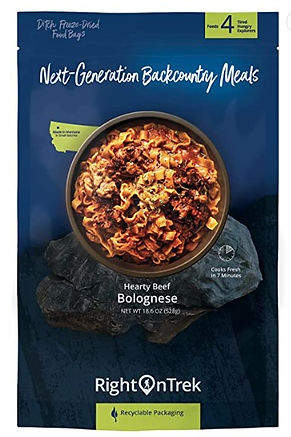 RightOnTrek Beef Bolognese