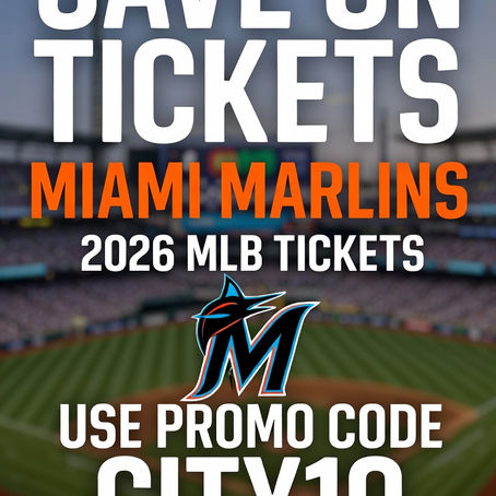 Miami Marlins 2026 MLB Tickets