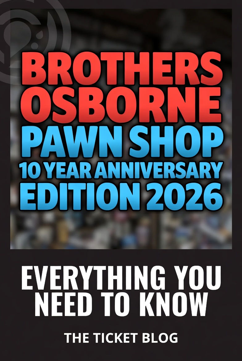 Brothers Osborne Pawn Shop 10 Year Anniversary