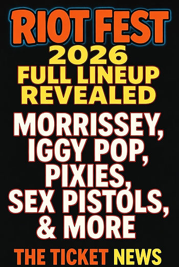 Riot Fest 2026 Full Lineup Revealed