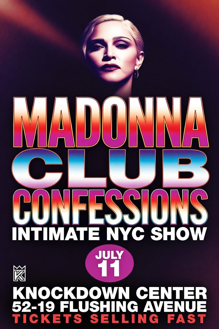 Madonna Knockdown Center Tickets