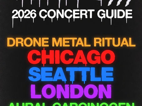 Sunn O))) 2026 Tour