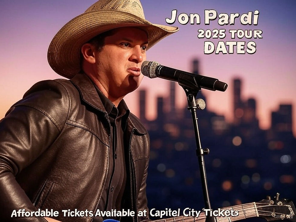 Jon Pardi Tour Dates and Cheap Concert Tickets Online