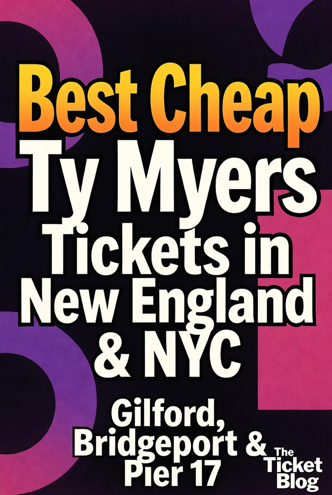 Best Cheap Ty Myers Tickets in New England & NYC – Gilford, Bridgeport & Pier 17