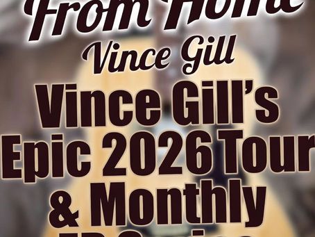 Vince Gill 2026 Tour