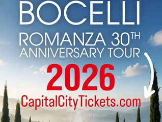 Andrea Bocelli Tickets 2026
