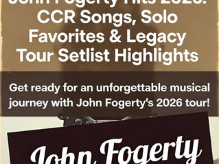 John Fogerty hits 2026