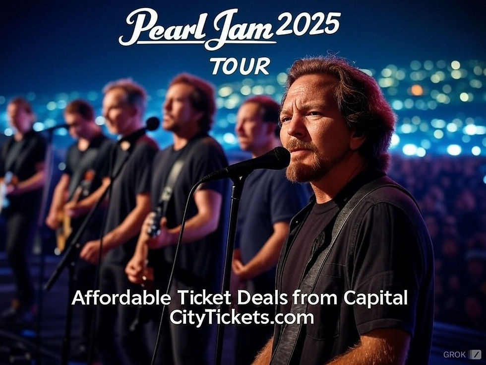 Save on Discounted Pearl Jam Concert Tickets Online with Promo Code