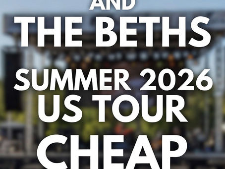 Spoon and The Beths Tour 2026