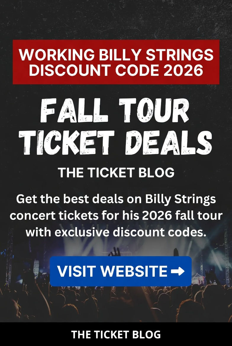 Billy Strings Discount Code 2026
