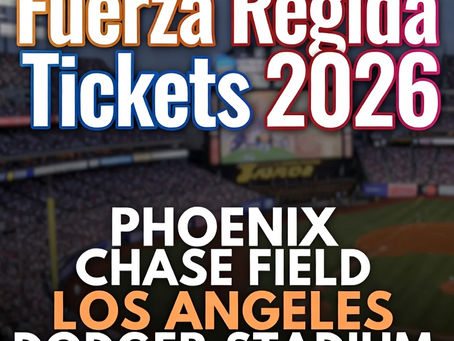 Fuerza Regida Tickets 2026
