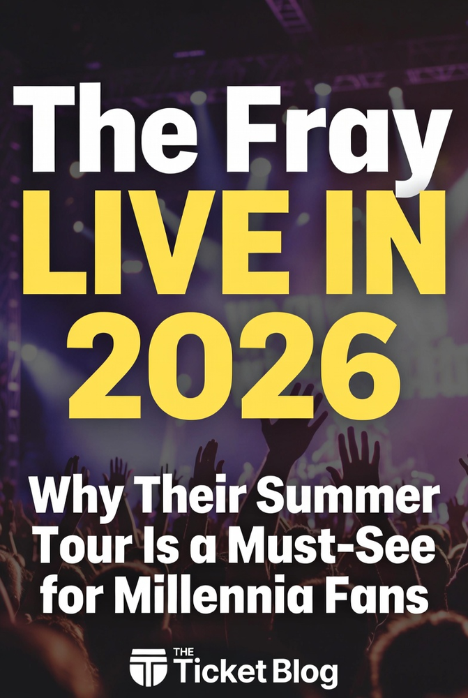 The Fray Live in 2026: Why Their Summer Tour Is a Must-See for Millennial Fans