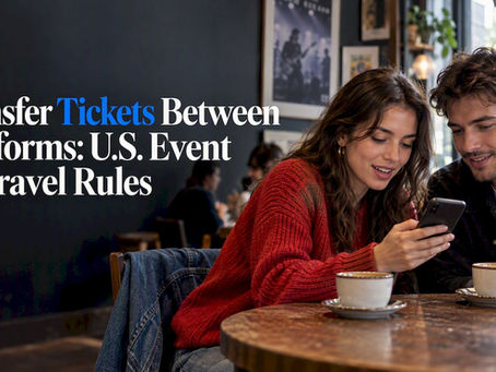 Friends completing a mobile event ticket transfer