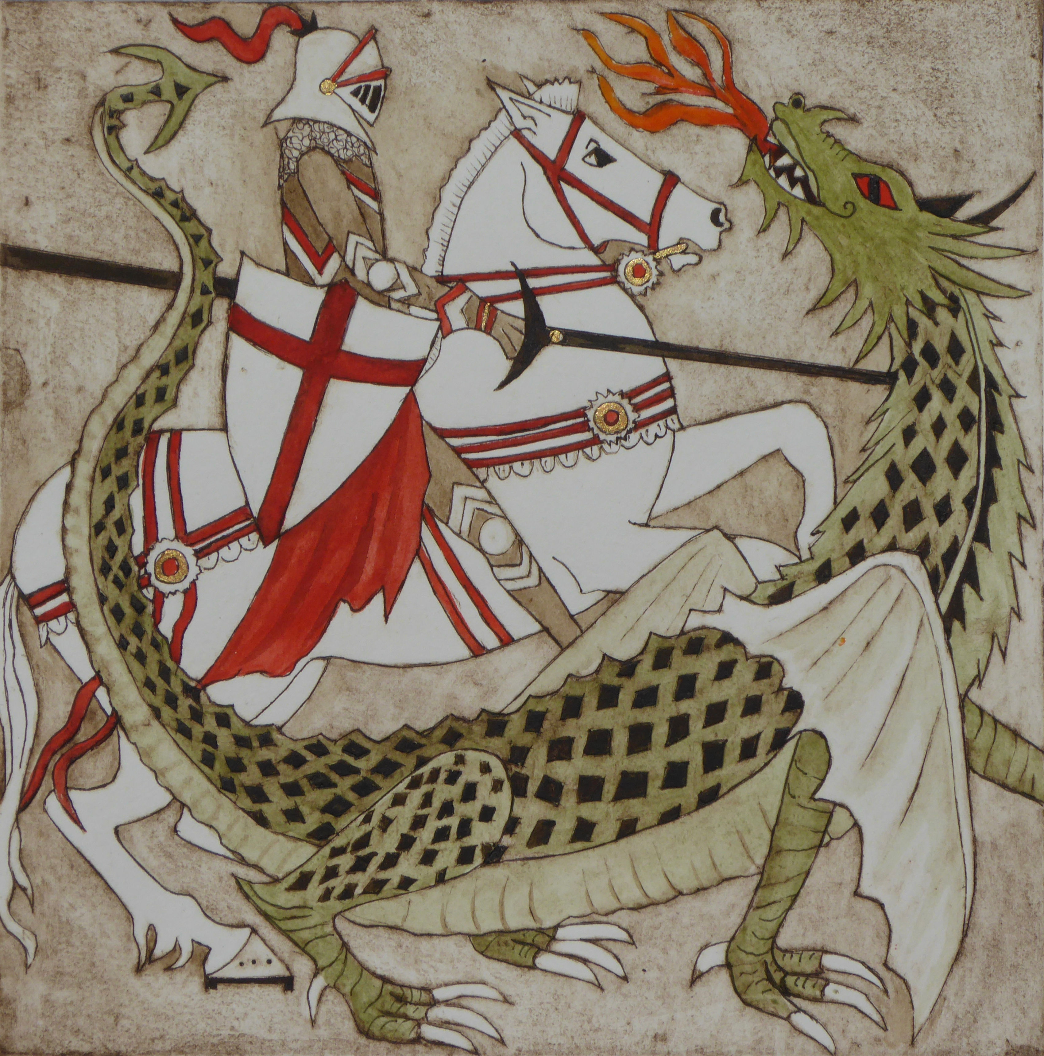 St George and The Dragon