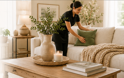 Home Reset cleaning professional