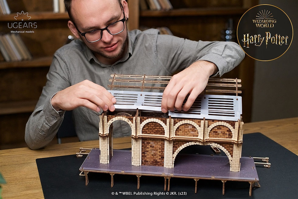 Thumbnail: Platform 9 3/4  Harry Potter - Modelbouw