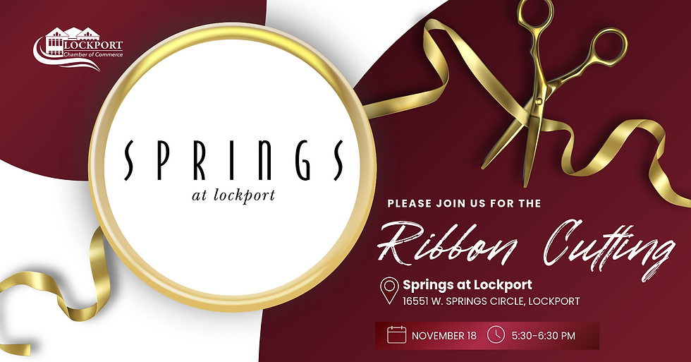 Springs Ribbon Cutting