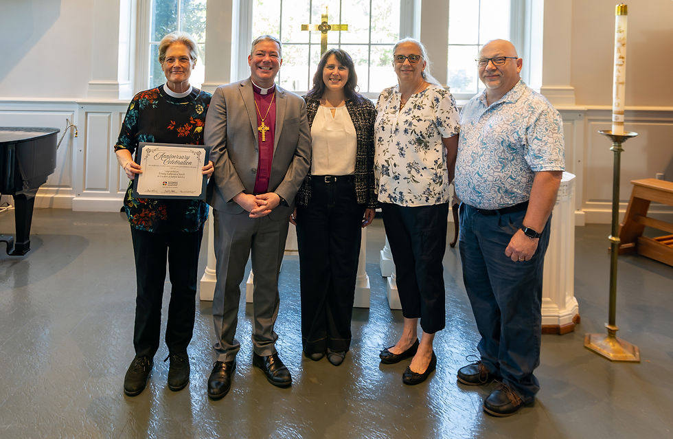 SEPA 2026 Congregation anniv 275-Trinity-Coopersburg