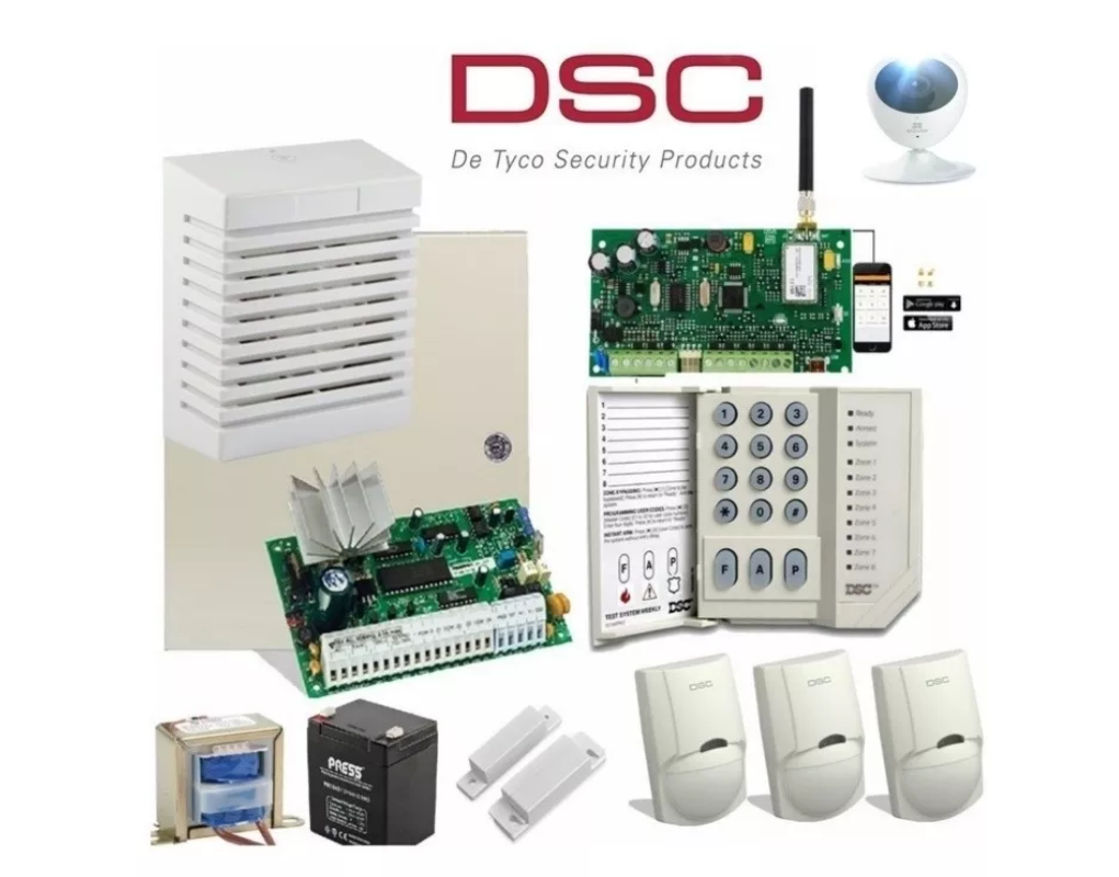Diferentes Kit de alarmas DSC, todos incluyen 1 CÁMARA DE REGALO
