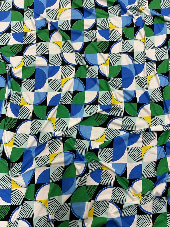 High-end sustainable viscose lycra knit made in Italy. Available in stock for immediate delivery form our NY warehouse. 