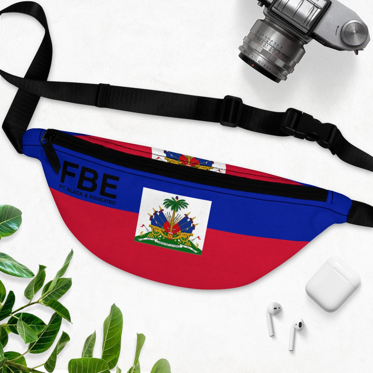 Haitian Flag FBE Fanny Pack