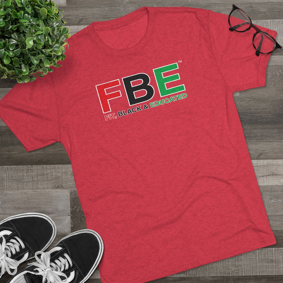 Thumbnail: Bill Picket History Fact FBE Unisex Tri-Blend Crew Tee