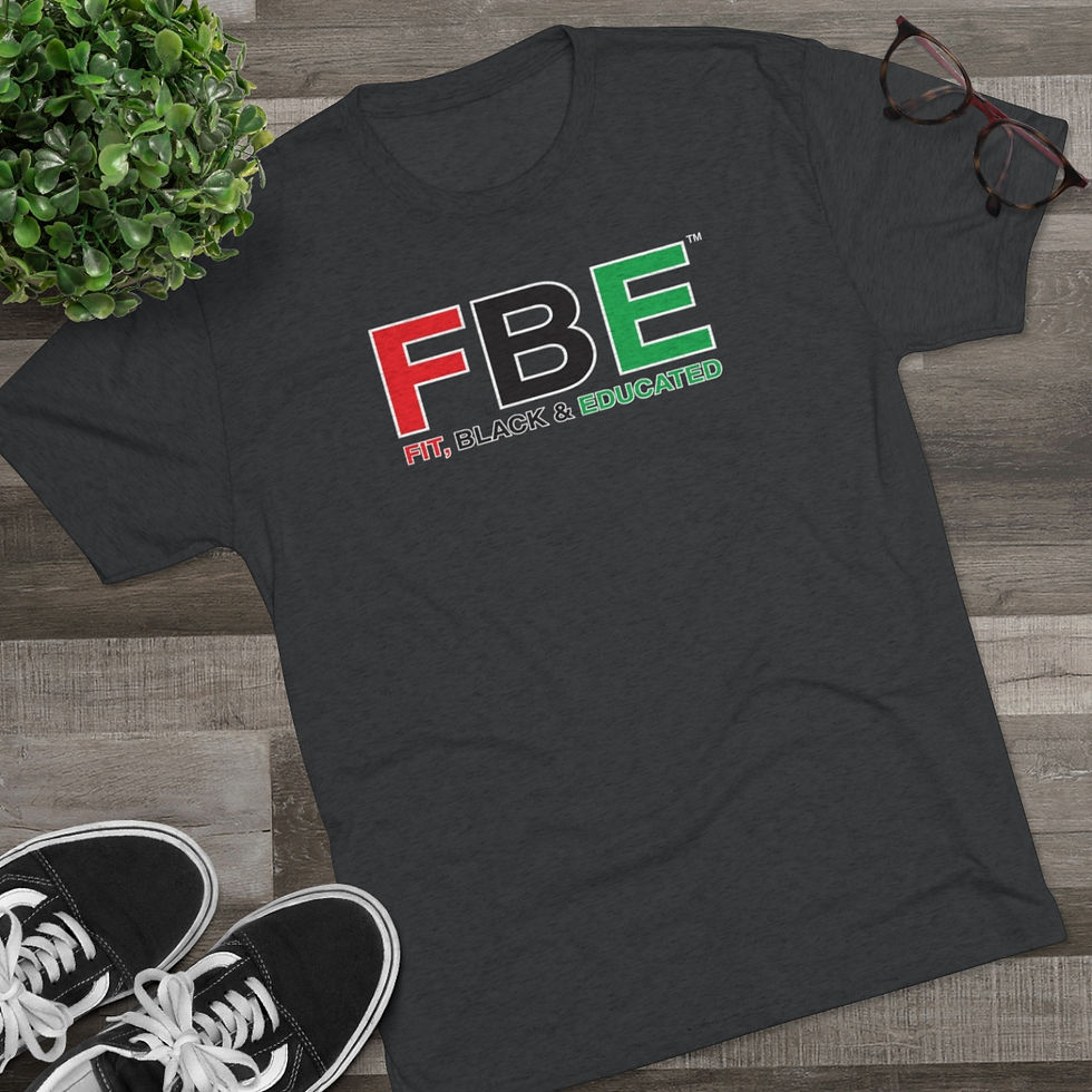 Thumbnail: Bill Picket History Fact FBE Unisex Tri-Blend Crew Tee