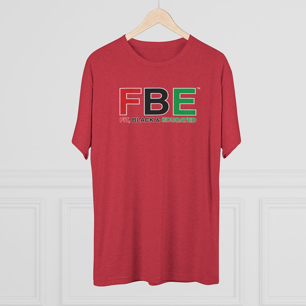Thumbnail: Bill Picket History Fact FBE Unisex Tri-Blend Crew Tee