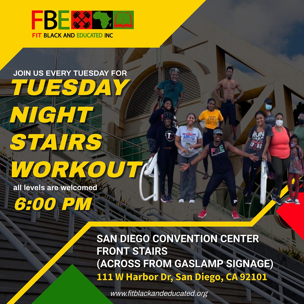 Tuesday Night Stairs Workout