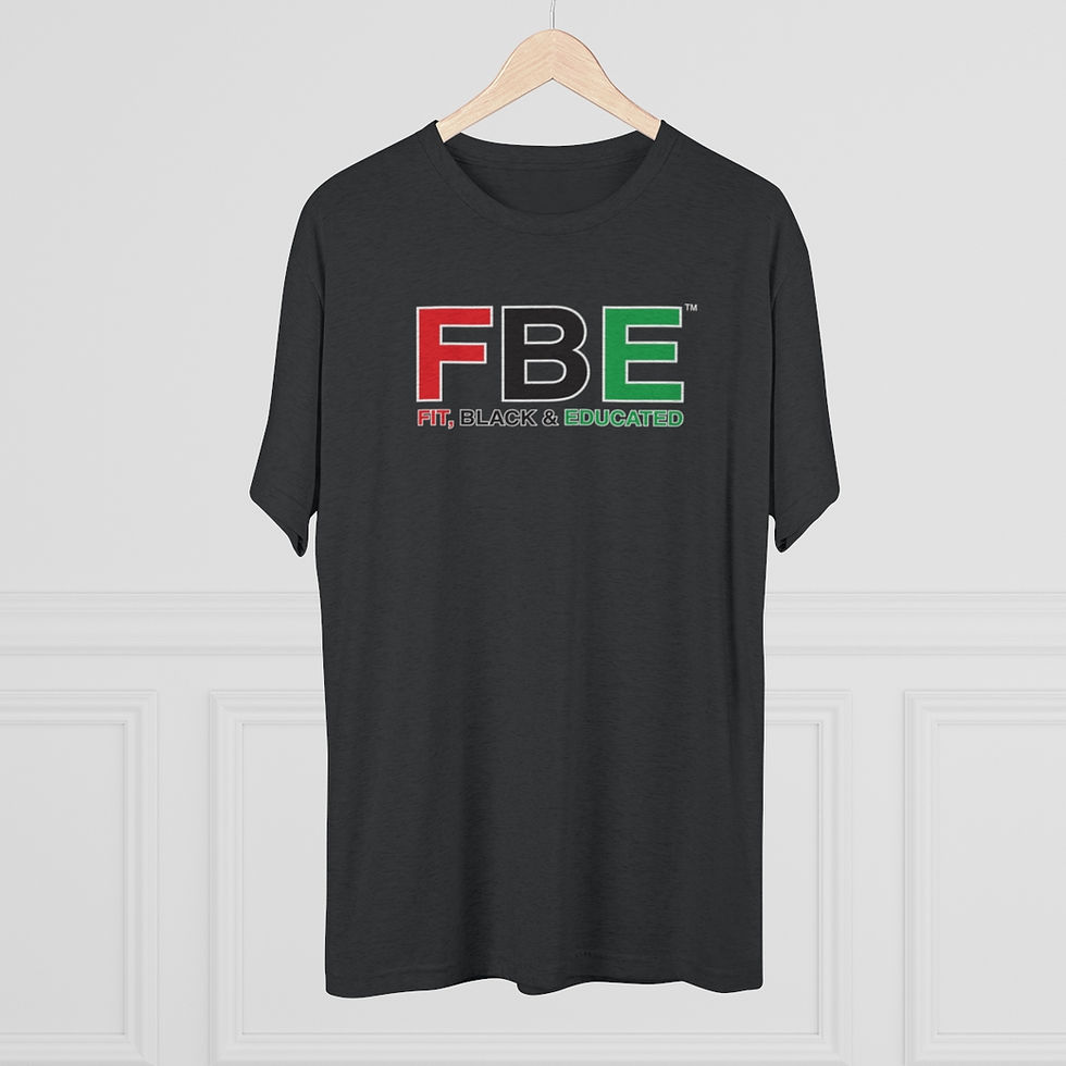Thumbnail: Bill Picket History Fact FBE Unisex Tri-Blend Crew Tee