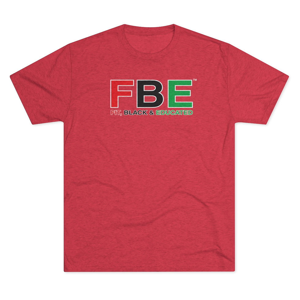 Thumbnail: Bill Picket History Fact FBE Unisex Tri-Blend Crew Tee