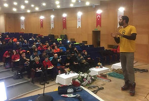 Burak dağcılık eğitimi