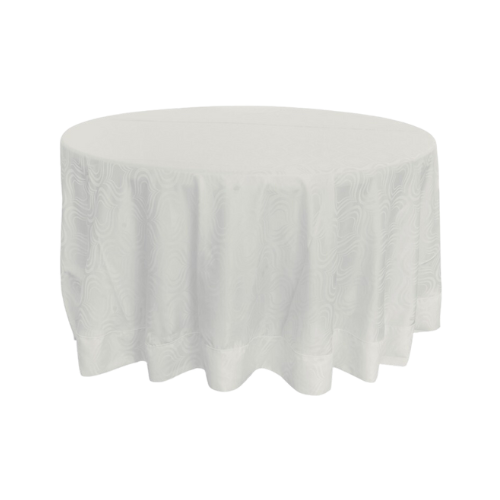 MANTEL CREMA EN ONDAS