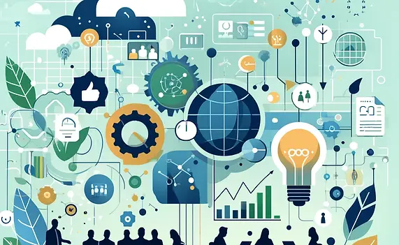 DALL·E 2024-05-15 10.13.48 - An image for a post titled 'BANDO PER L'INNOVAZIONE SOCIALE A