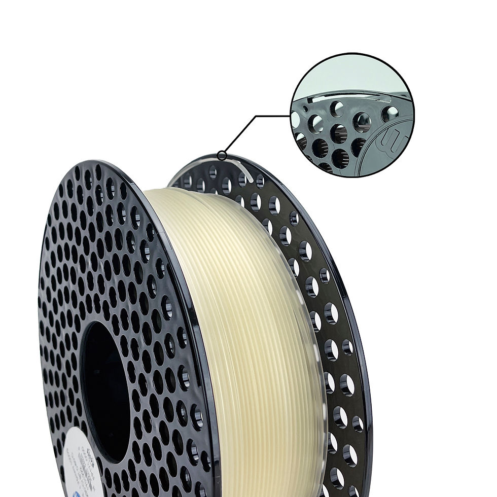 PLA филамент за 3D принтер AzureFilm - 1.75mm - 1 kg - Прозрачен