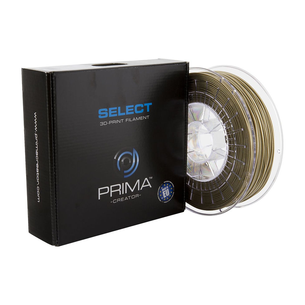 Миниатюра: PrimaSelect PLA - 1.75mm - 0.75 kg - Златен металик