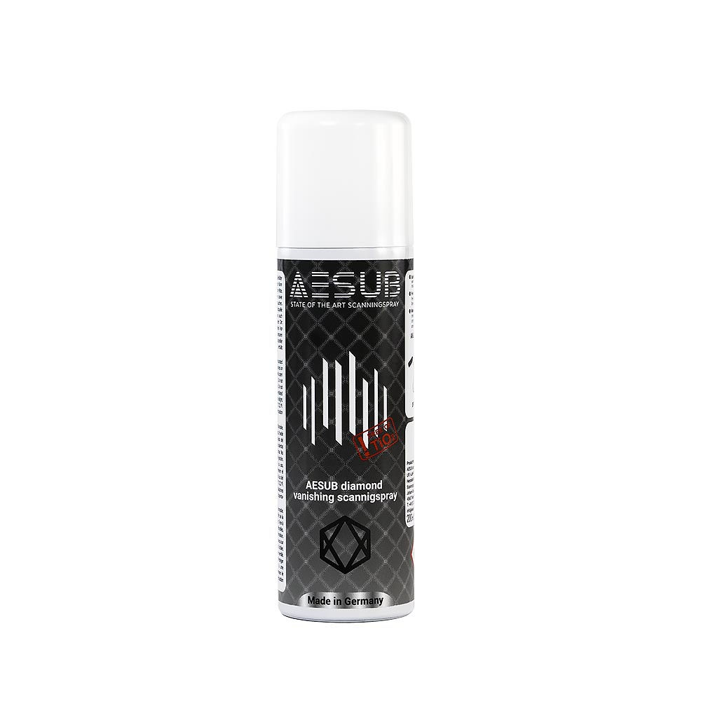 AESUB Diamond 200 ml – самоизпаряващ се спрей за 3D сканиране на бижута