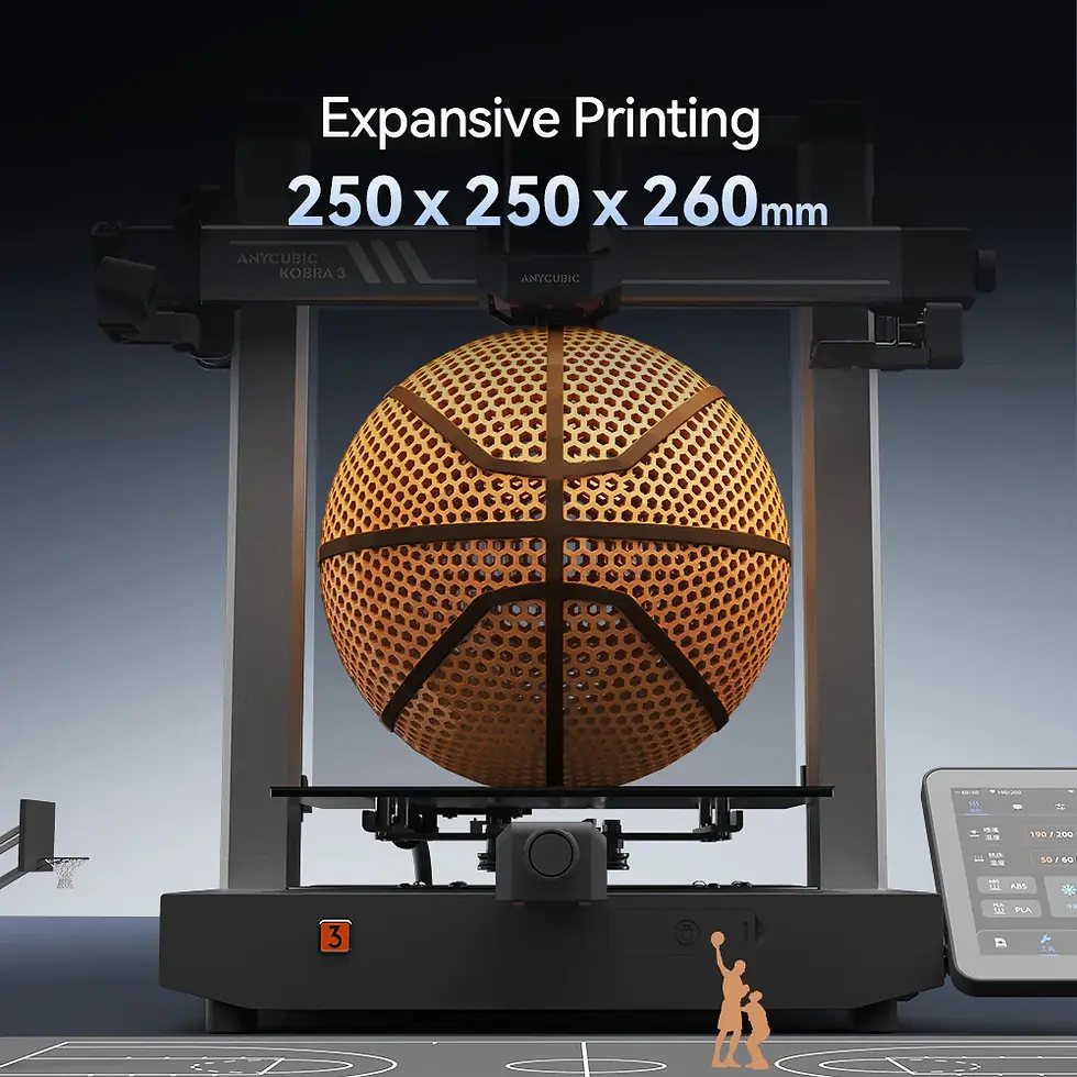 Миниатюра: 3Д принтер Anycubic Kobra 3 Combo