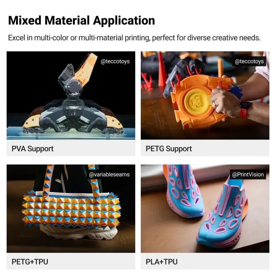 Миниатюра: Snapmaker U1 3D принтер