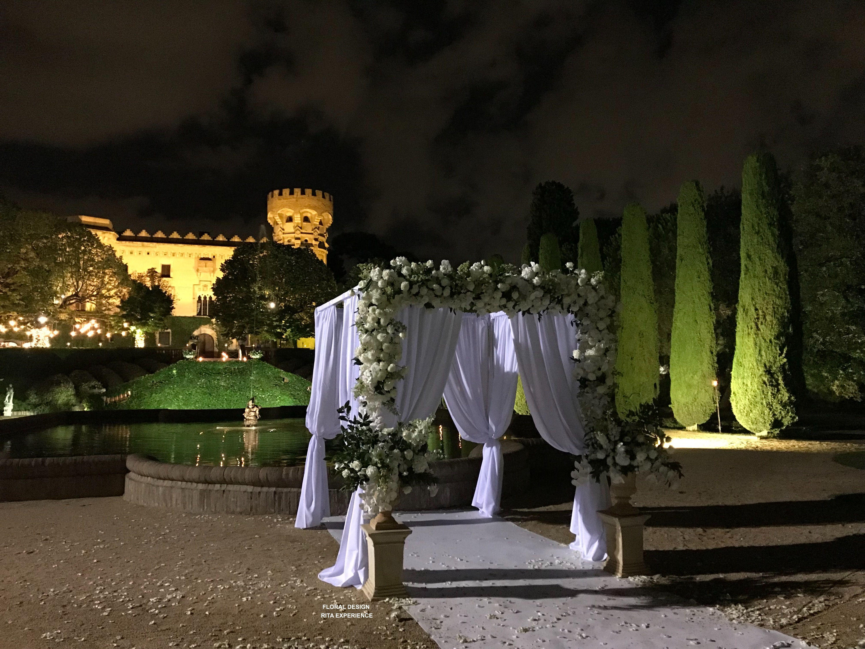Chuppah Estructura cuadrada