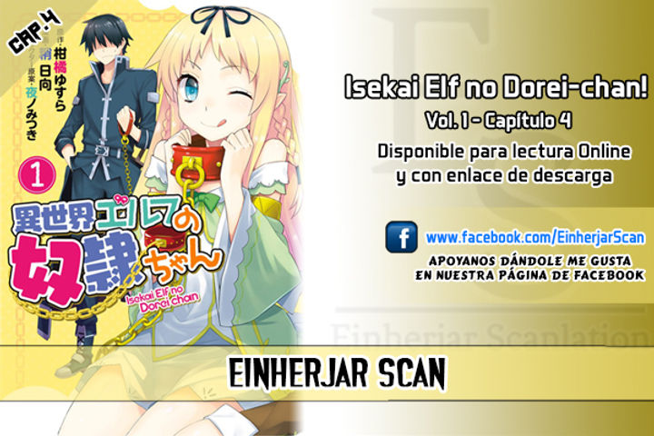 Isekai Elf no Dorei-chan! Capítulo 4