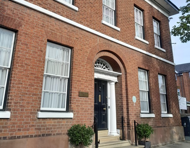 Front elevation of Ashley House, Frodsham