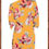 Thumbnail: Boho Cardigan Vintage Kimono "Yellow"