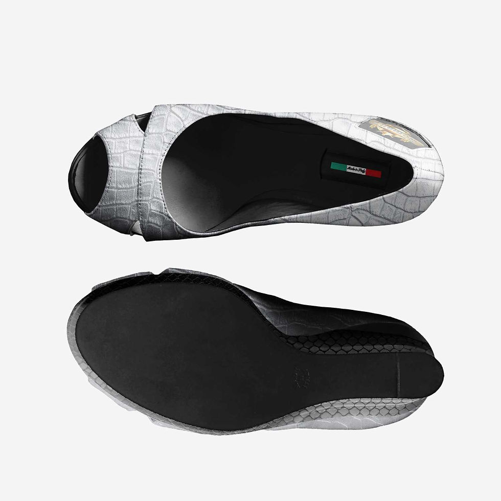 Thumbnail: Roman's Sandalia de cuña con punta abierta Por Juan R Roma