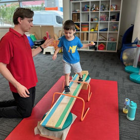 Child Receiving Care at Caswell Healthcare Facility