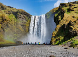 Skogafoss Waterfalls