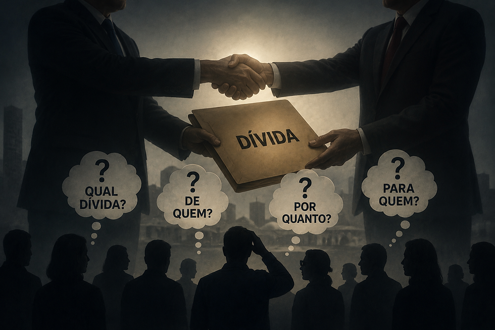 Venda de dívidas públicas?
